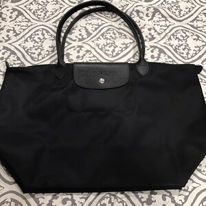 Longchamp Black Shoulder Bag